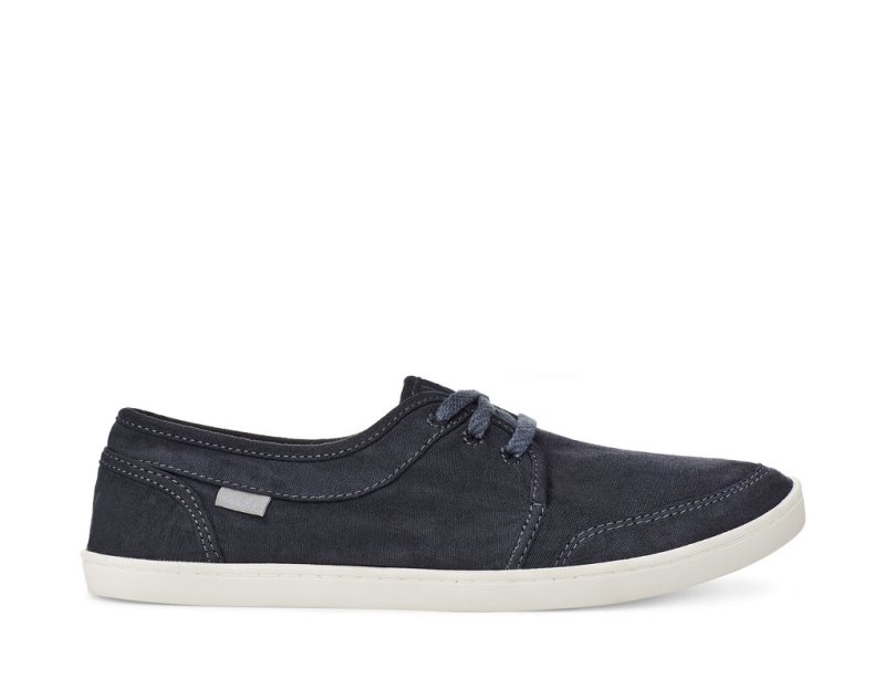 Női Sidewalk Surfers - Sanuk Pair O Dice Lace - Sanuk Sötétkék Cipő GFAYNR642